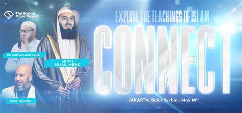 Beli Tiket Connect Islamic Fair With Mufti Menk DR Muhammad Salah