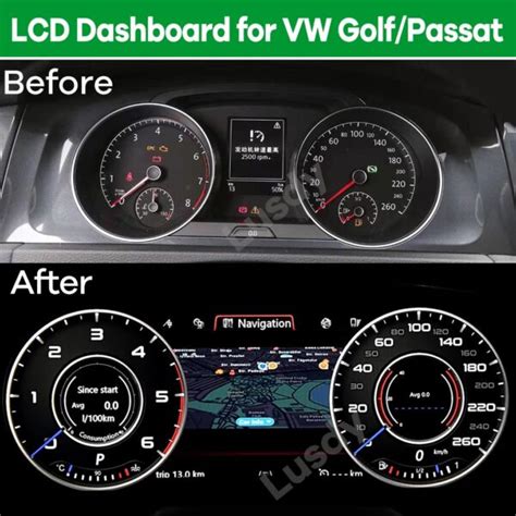 Digital Dashboard Panel Virtual Instrument Cluster CockPit LCD ...