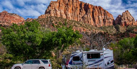 Best Site In Watchman Campground Zion Nat L Park Ut Trailer Traveler