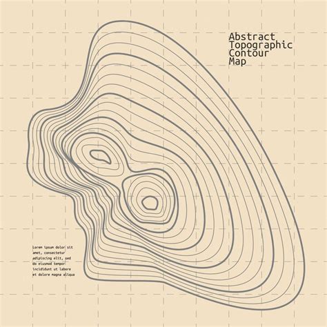 premium vector abstract topographic contour map