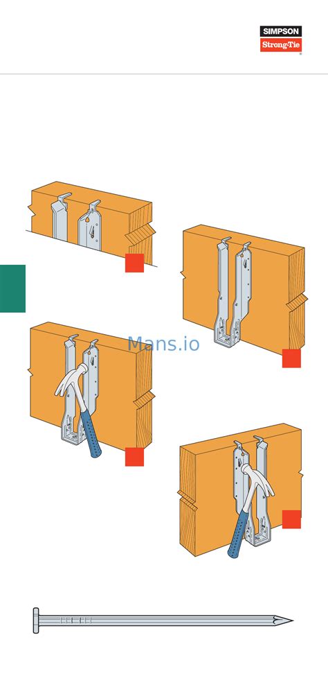 Simpson Strong Tie U410 Installation Guide Online 64 112 643437