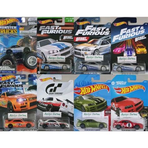 NISSAN HOT WHEELS Hotwheels 風火輪怪物卡車日產天際線 GT R GTR BNR BNR 蝦皮購物