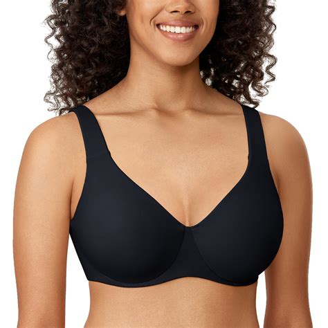 Aisilin Womens Minimizer Bra Plus Size Unlined Full Coverage Smooth Underwire Ebay