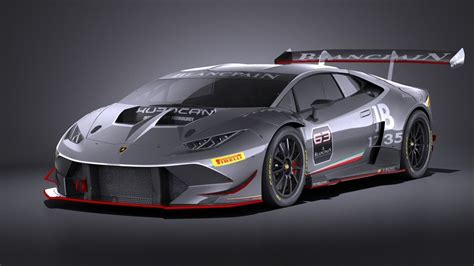 Lamborghini Huracan Lp Super Trofeo Vray D