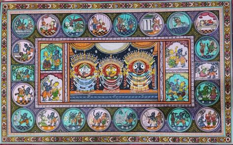 JAGANNATH PAINTINGS – Curio Looms and Crafts