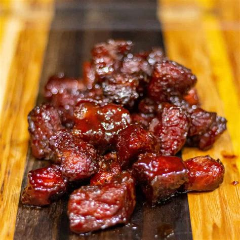 Pork Shoulder Burnt Ends On A Traeger Smoked Meat Sunday