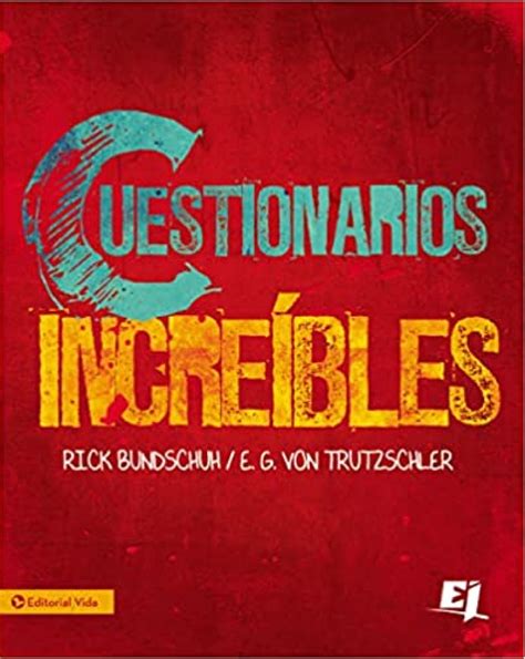 Cuestionarios Increíbles Especialidades Juveniles Tapa Blanda