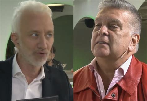 El Picante Ida Y Vuelta Entre Andy Kusnetzoff Y Luis Ventura Ahora Te