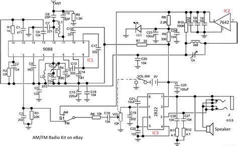 Fm Stereo Circuit Diagram Radio Circuit Fm Transistor Simple