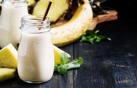 Pineapple Banana Oat Milk Smoothie Recipe I Live For Greens