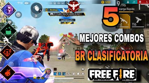 Mejores Combo De Habilidades Para Clasificatoria En Free Fire Youtube