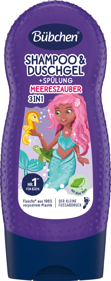 B Bchen Kinder Shampoo Duschgel Sp Lung In Meereszauber Ml