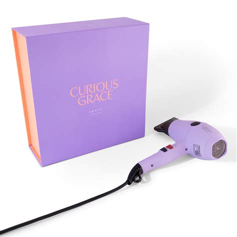 Curious Grace Ionic Hair Dryer Lilac Burst Shop At Hairhouse