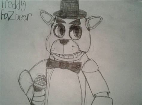 Freddy Fazbear (pencil sketch) by MacParoo on DeviantArt