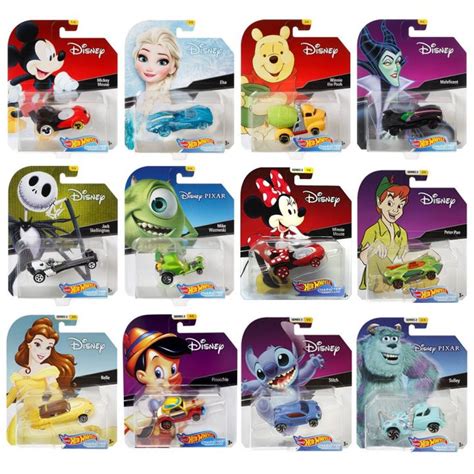 Hot Wheels CHARACTER CARS Assortment Disney And Pixar Lazada Co Th