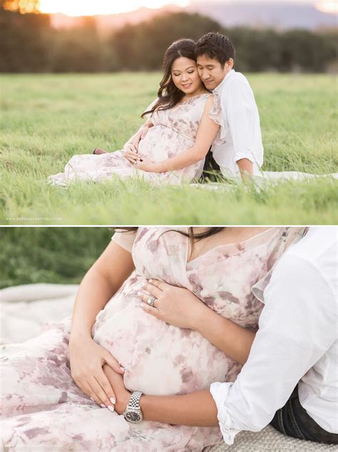 Romantic Sunset Maternity Session Bay Area Maternity And Newborn Photograph Maternity