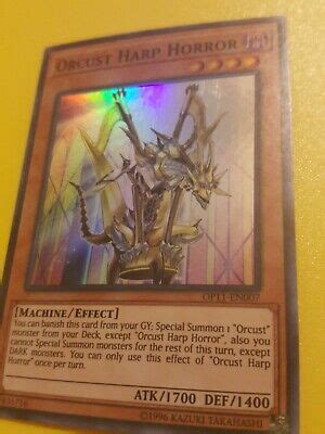 Orcust Harp Horror Super Rare Op11 En007 Nm In Hand EBay