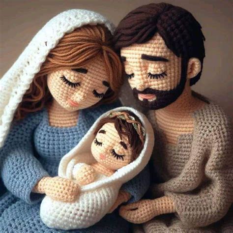 Loveliz Art Christmas Crochet Nativity Set Amigurumi Pattern