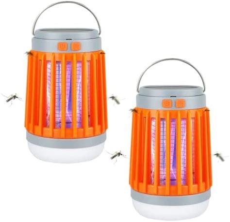 Amazon Pcs Solar Bug Zapper Light Bulb In Mosquitoes Killer