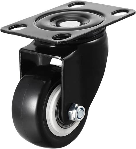 Amazon Uxcell 2 Inch Swivel Caster Wheels PU 360 Degree Top Plate