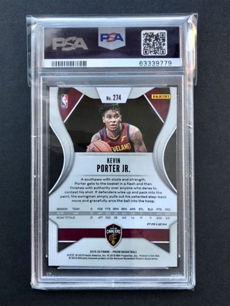 Yahoo オークション Kevin Porter Jr 2019 20 Panini Prizm Silv