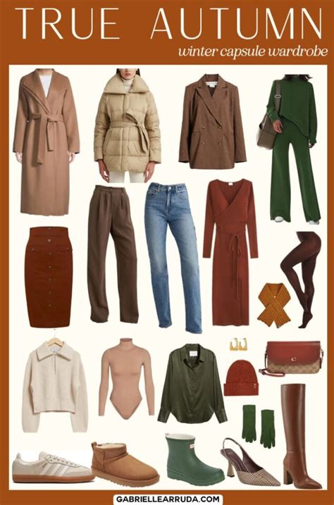 Winter Capsule Wardrobe For Every Seasonal Color Palette Gabrielle Arruda