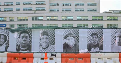 New Murals Unveiled On Fencing Outside Of Nyc Health Hospitals