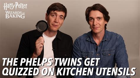 James Oliver Phelps Get Quizzed On Kitchen Utensils Harry Potter