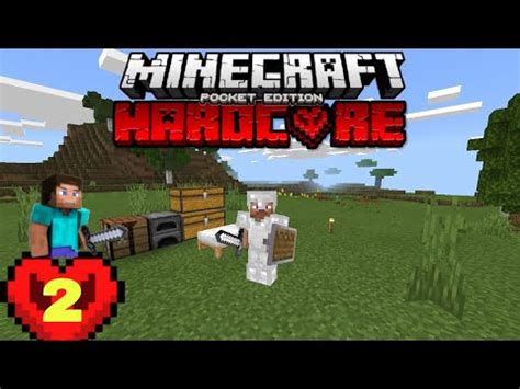 Minecraft Hardcore Ep 2 Getting Settled YouTube