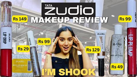 Trying Zudio Makeup For The First Time Starting From Rs 30 Zudio