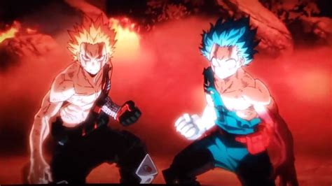 Deku Fighting Bakugo