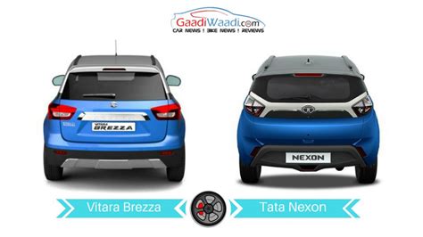 Tata Nexon Vs Maruti Suzuki Vitara Brezza Specs Comparison