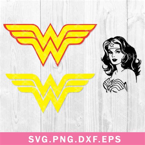 Wonder Woman Logo Bundle Svg, Wonder Woman Svg, Superhero Sv | Inspire ...