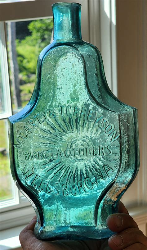 Nice Light Green McCarty & Torreyson Flask! | BottleShow