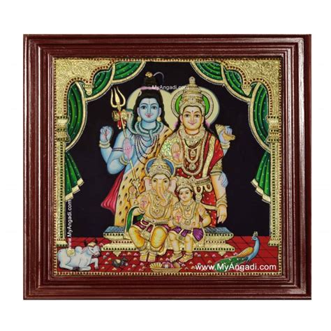 Sivan 3D Tanjore Paintings Buy Shiva 3D Tanjore Paintings