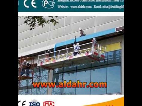 Best Quality Anti Tilt Safety Lock Brige Suspended Platform By Air