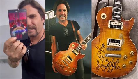 Sertanejo Hudson Realiza Sonho E Tem Guitarra Autografada Por Slash