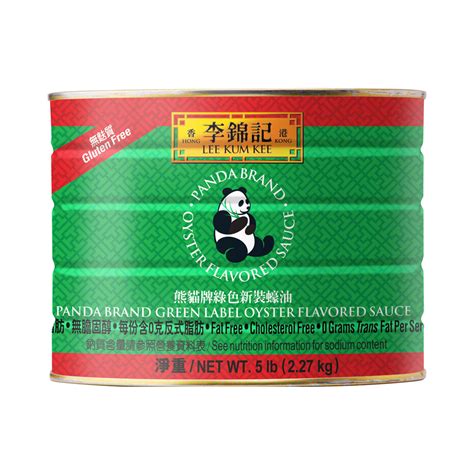 Lee Kum Kee Panda Brand Green Label Oyster Sauce Euro Usa