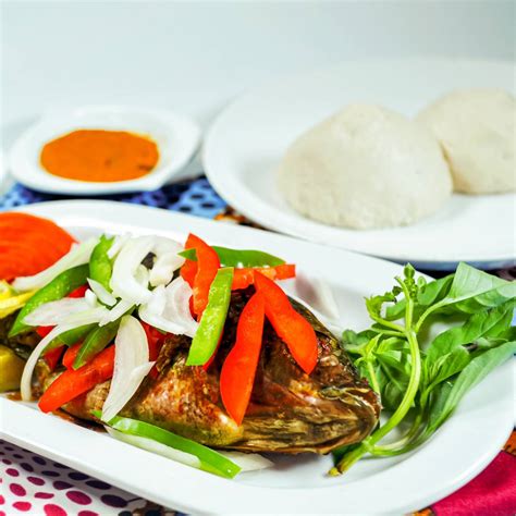 Banku With Tilapia Fish An Authentic Traditional Recipe