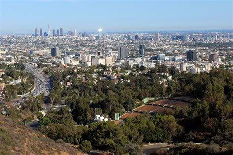 Los Angeles Hollywood Bowl Overlook Downtown La A Photo On Flickriver