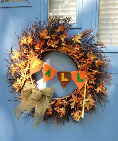 Fall wreath. | Thanksgiving crafts, Fall wreath, Fall thanksgiving