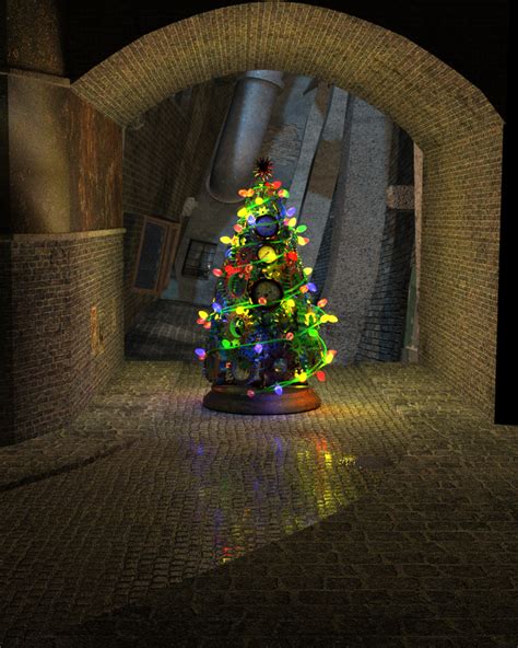 Steampunk Christmas Tree