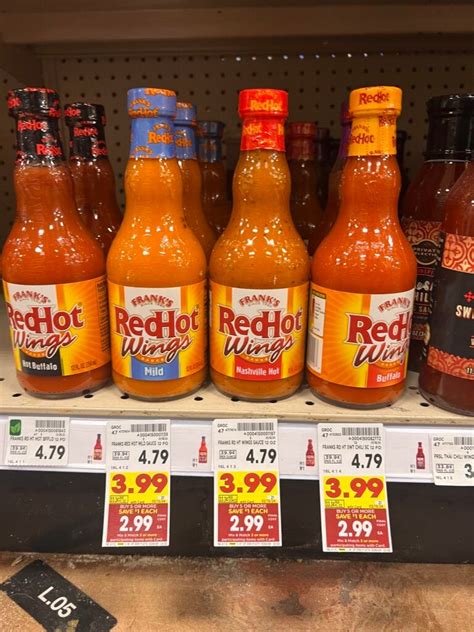 Frank S Red Hot Sauces As Low As 2 24 Kroger Krazy
