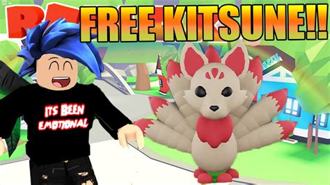 How To Get A Free Legendary Kitsune Pet In Adopt Me Roblox Youtube