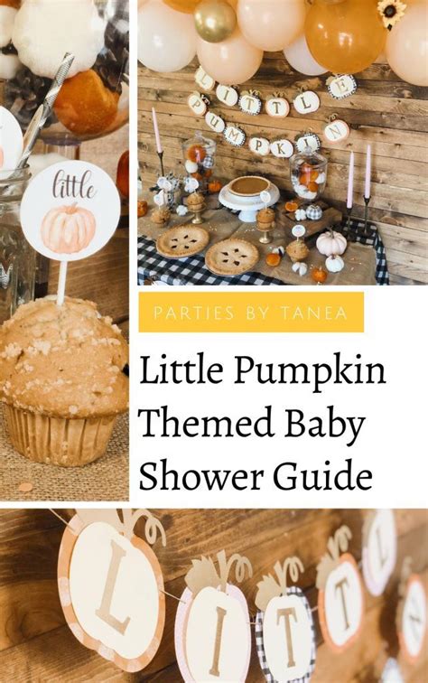 Little Pumpkin Themed Baby Shower How To Guide Baby Shower Pumpkin