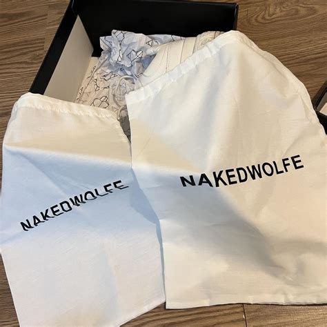 Naked Wolfe White Sporty Vegan Platform Sneakers Depop