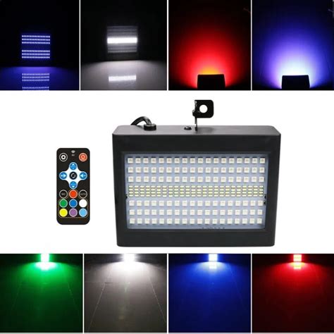 Luz Estrobosc Pica LED RGB Para DJ Iluminaci N De Escenario Con Control