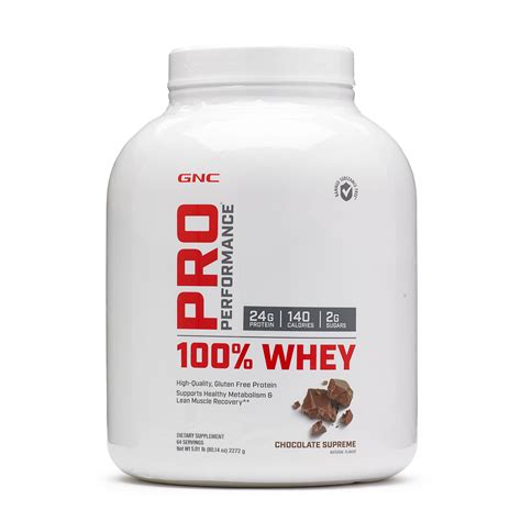 GNC Pro Performance 100 Whey Protein 4 4lb NUTRIARA