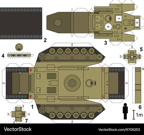 Printable Paper Model Tank | Images and Photos finder