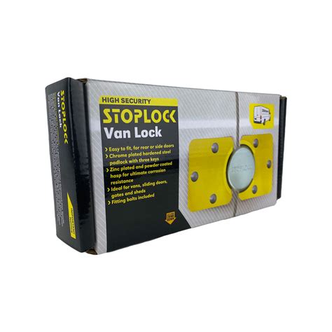 Stoplock Van Lock Alan Quine Parr Lane Ltd